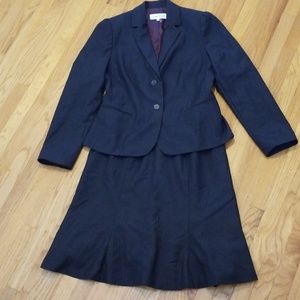 Calvin klien suit jacket and skirt set